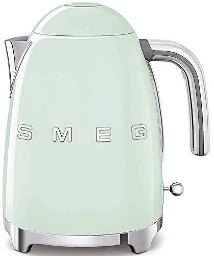 50’s Style Jug Kettle, Soft Opening, 360 Swivel Base, Anti-Slip Feet, 300W, 1.7L, Pastel Green