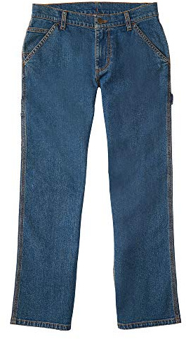 Carhartt Boys Loose Fit Boot-Cut Jean, Denim Medium Wash, 14