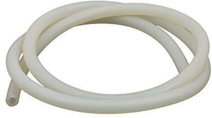 Aexit 4 x 9 mm Tubo de silicona translúcido Tubo de manguera de nivel de alimento de agua 1 (model: M3584VIIII-4740NR) metro de longitud