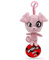 Miraculous Ladybug – Kwami Lifesize Daizzi, 12,7 cm, Schwein-Plüsch-Spielzeug zum Anstecken, superweiches Sammlerstück, Stofftier mit Glitzerstichaugen und farblich passendem