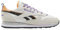 Reebok Damen Classic Leather Sneaker,Chalk Alabaster Dynamic Purple,37.5 EU