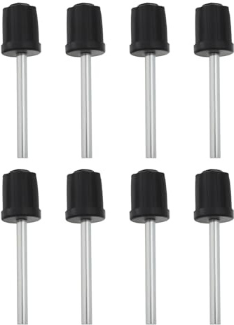 Be In Your Mind 8pcs 19mm Canopy Rod Thimble Tent Top Support Connector Tent 50x5mm Support Pole for RV Caravan Awning Tent Gardening Exhibition Steps