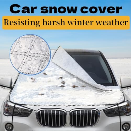 Copertura per Parabrezza Auto,Parasole Auto Parabrezza,Protezione Solare per Parabrezzas Anteriore,Telo Antigelo Parabrezzas,Protezione Parabrezzass Antighiaccio,Copertura Parabrezzass Auto Inverno