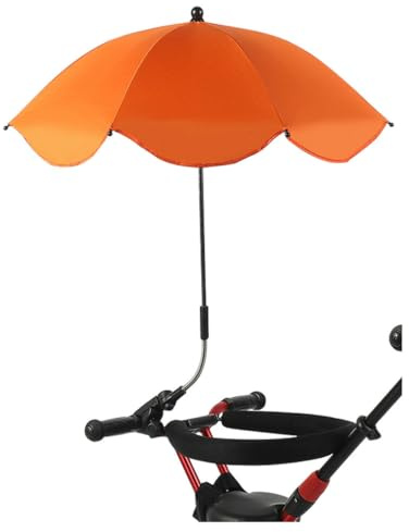 mophrati Paraguas protector para cochecito de bebé contra el sol y la lluvia, Material impermeable, accesorios para cochecito de bebé, paraguas para