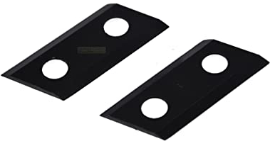 Lot de 2 lames réversibles compatibles avec le broyeur Güde GH 2400 / GH2400