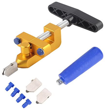 Kit tagliavetro, utensili per il taglio delle piastrelle dal taglio incisivo e veloce Strumento tagliavetro, per il taglio delle piastrelle del vetro