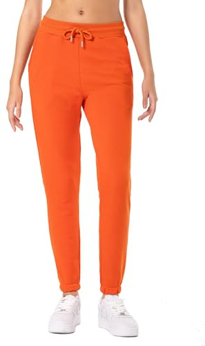 Redbridge Damen Hose Jogginghose Freizeithose Sweat Pants Orange L