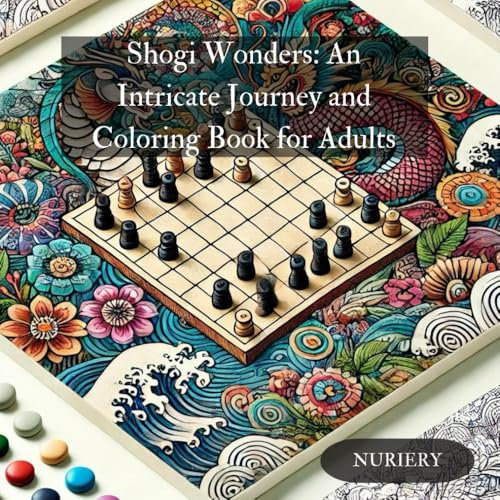 Shogi Wonders: An Intricate Journey and Coloring Book for Adults