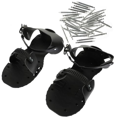KONTONTY 1paio Aeratori Regolabili per Giardinaggio Scarpe Chiodi per Aerazione del e del per Colore