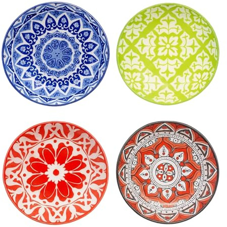 JBLJDWD 4PCS Dipping Bowls, Tapas Bowls, Tapas Dishes Snack Bowls for Sauce, Nuts, Sushi, Microwave and Dishwasher Safe
