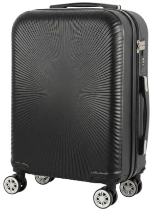 Ryan air (40x20x25) Underseat Cabin Bag, Lightweight Suitcase Cabin Case, 4X 360 Degree Spinner Detachable Wheels, Maximum Carry-On Size, ABS Hard Shell, 10kg Hand Luggage Bag