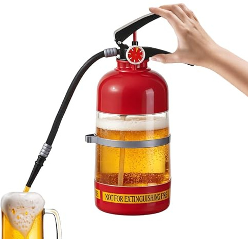 Öldispenser för bar, brandsläckare spritbehållare – kall dryck dispenser | för bartender kvinnor män kontor fester restaurang kafé grillparty möte bröllop picknick