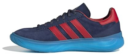 adidas Hombre HB Spezial Pro Indoor Shoes, Team Navy Blue/Team Colleg Red/Silver Met., 41 1/3 EU