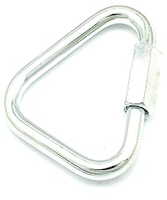 2 Kettennotglieder 5 x 47mm 450kg Kettenglied Schraubglied Kettenverbinder