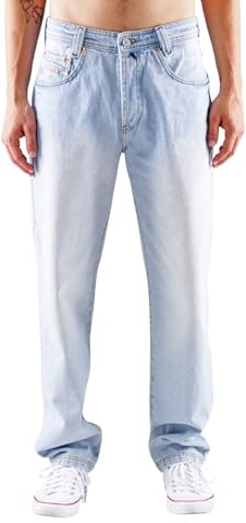 Picaldi® Zicco 472 Jeans | Loose & Relaxed Fit | Karottenschnitt Hose | Lässig & Locker Geschnitten (W44/L30, Virginia)