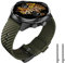 NotoCity Armband Kompatibel für Suunto 7/9/Spartan Sport/D5 - Ersatzarmband aus Weichem Silikon für Männer und Frauen - Armeegrün