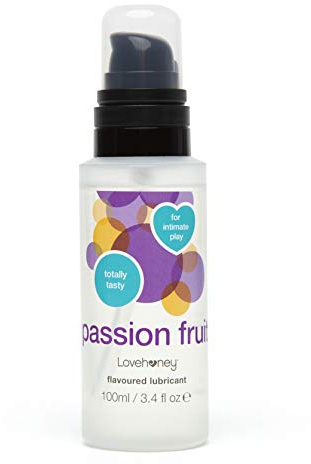Lovehoney Passion Fruit Flavoured Water-Based Lubricant Gel, 100ml
