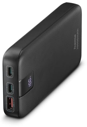 PD 20 Power Pack 20000 mAh, Outputs: 2x USB-C, USB-A, Fast Charging, anth