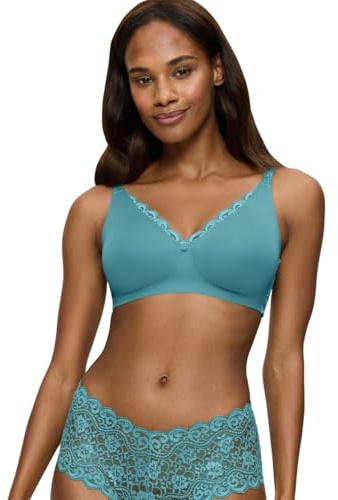 Triumph Amourette Soutien-Gorge Minimiseur, Quiet Turquoise, 90E aux Femmes