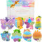 Bath Bombs,Lanwexy 8 Large Bath Bombs Set for Women Organic Natural Handmade Aroma Pure Essential Oil Bubble Bath Balls Fragrant Spa to Moisturize Dry Skin Birthday Day Valentine's Day Gift(Butterfly)