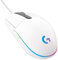 Logitech G203 Gaming-Maus mit anpassbarer LIGHTSYNC RGB-Beleuchtung, 6 programmierbare Tasten, spieletauglicher Sensor, Abtastung mit 8.000 DPI, Geringes Gewicht - Weiß