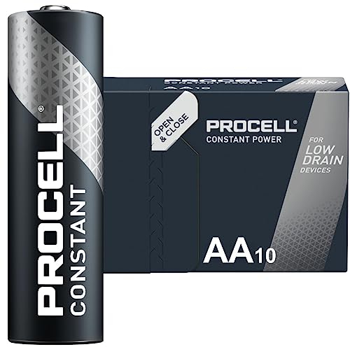 10X Stilo Duracell Procell AA (1 Blister Da 10 Batterie) 10 Pile