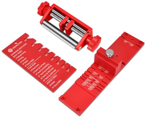 Schleifführung Schärfhilfe Stechbeitel Schleifhilfe Schärfen, Schleifführungswerkzeug,Meißel Schärfvorrichtung, Schärfhalter Holz Honing Guide für Meißel und Ebenen Breite 0.25cm-7.1cm