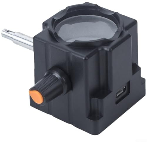 Sorgente luminosa a LED bianca USB per microscopio biologico, luminosità regolabile, illuminatore ad anello con design alimentato tramite USB, compatibile con microscopi video stereo e monoculari a