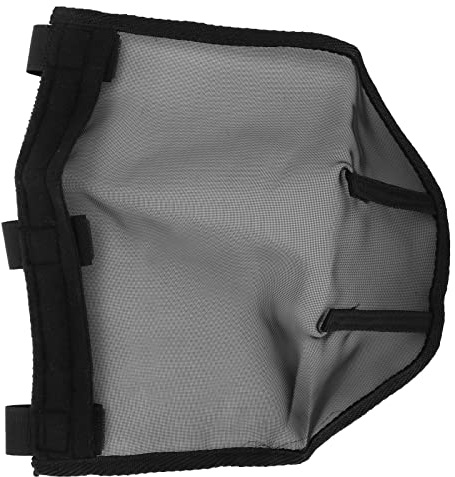 Kelawoly Cubierta para la Nariz del Caballo, Tela Teslin Transpirable, Cómoda Máscara contra Moscas para Caballos, Protección UV y Prevención de Insectos para el Rendimiento (M)