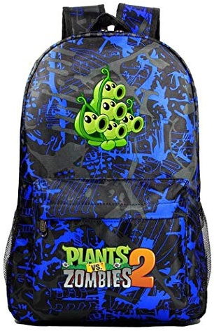 WANHONGYUE Plants vs. Zombies Juego Backpack Casual Daypack Mochila Infantil Bolsa de Viaje Niña Niño Galaxia C /1