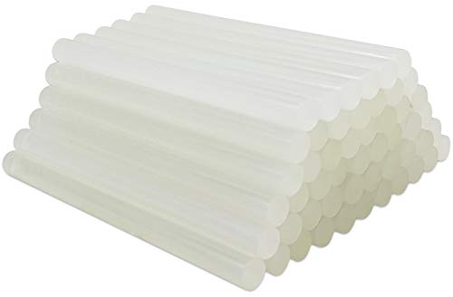 FANGZIDM 150 x 11mm Hot Melt Glue Sticks Universal Transparent Super Sticky Adhesive Pack of 45PCS