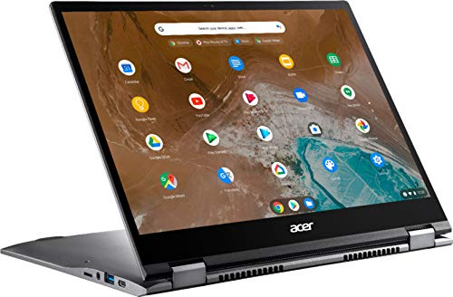Acer - Chromebook Spin 713 2-in-1 13.5 2K VertiView 3:2 Touch - Intel i5-10210U - 8GB Memory - 128GB SSD - Steel Gray