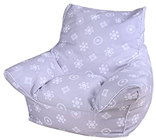 KNORRTOYS.COM 68285 Kindersitzsack-Royal Grey, grau