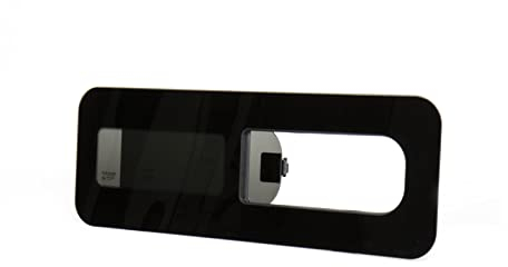 Schiebefenster Universal Getönt 46-90x28-45cm Seitenscheibe Links Rechts für Kastenwagen, Wohnwagen (90x45cm)