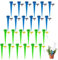 GWAWG Tropfflasche, Bewässerung, Tropfen, Flasche, automatischer Sprinkler, Pflanzen, Bewässerung, Tropfen, mit Ventilen, für Garten, Haus, Innen- und Außenbereich, Blumentopf, 20 Stück