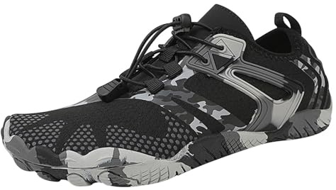 Chaussures Pieds Nus Unisexes, AntidéRapantes, Shoes Loisirs Bout fermé, Orthopédiques à Bout Large, Feral Walk Chaussure Nouveau Style pour l'été, pour Les Sports Nautiques, à la Natation et Plage