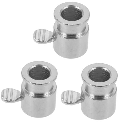 Sosoport 2pcs Grilling Rack Trussing Accessory Durable Iron Spit Weight Stopper for Rotisserie Cooking Bbq Holder for Performance Essential Grilling Tool for Results