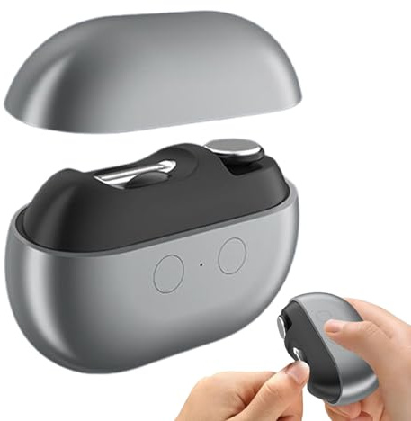 Cortaúñas automático – Cortador de uñas automático recargable para bebé – Cortador de uñas eléctrico portátil para amigos, niñas, marido, niños, esposa, hijo, bebé, hija, hombres