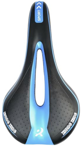 Binnan Selle de Vélo, Gel Confort Anti-Choc Siège Réglable VTT, Vélo de Route, BMX, Vélo Pliable