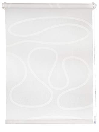 ondeco Store enrouleur tamisant sans perçage pour fenêtre intérieure Klemmfix Store enrouleur enrouleur de protection occultant et translucide 75 x 160 cm Blanc