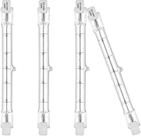 EKSAVE Halogenlampen R7s 118mm 230W Halogenstablampe 230V 2700K Warmweiß 3560LM Dimmbar (4 Stück)