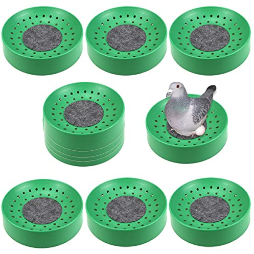10 Pcs Plastic Pigeon Nest Bird Nest Bowls Pigeon Nest Bowl Breeding Hatching Nest for Pigeons Quails Breeding Hatching