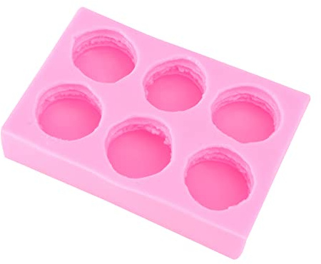 OHPHCALL Silicone Baking Mold Cavity Macaron Mould Cake Decor Tools Non-toxic Reusable Fondant Moulds