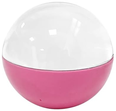 Muuookka Sfera di 3D con Riproduzione Video DIY, Sfera da 7 Cm, per Regali di Famiglia, Amici e Laurea, Rosa