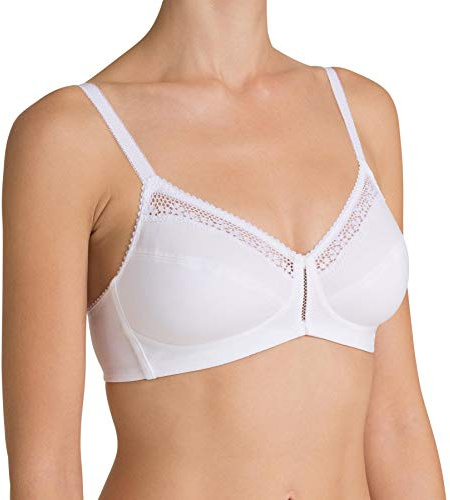 Triumph Donna Cotton Beauty N, Bra, WHITE, 2B