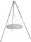 Edelstahl - Dreibein Schwenker Grillgestell & 80 cm Edelstahlrost