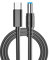 WITRNCPY USB-C PD Triggerkabel Ladekabel [PD kompatibel 65W/100W, 5A Schnellladung verwendet das weiche PVC Material, langlebig und haltbar] Für Laptops 5,5/2,5 2,1 mm (20V)