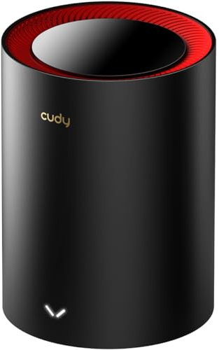 Cudy M3000 1er-Pack AX3000 2.5G Ganzes Haus Wi-Fi 6 Mesh System, Ideal für 1Gig+ Internet, Wireguard, OpenVPN