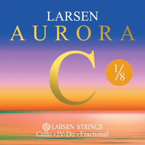 Larsen Strings Aurora Cello Strängar medium C 1/8 Medium
