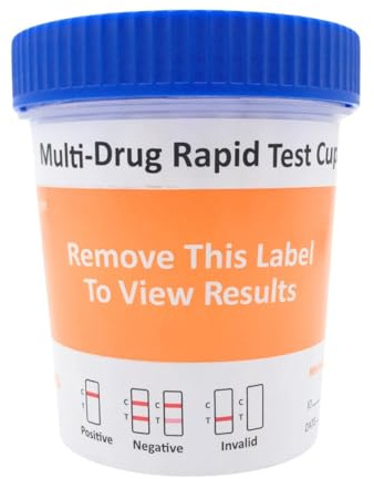 Test 8 läkemedel med urinbehållare ingår. THC-KOKAIN-MORFINA-HEROIN-CANNABIS-ALCOOL. 1 styck